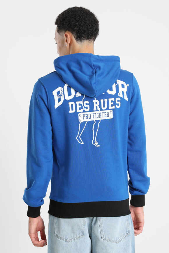 Sweat à capuche - Bleu cobalt