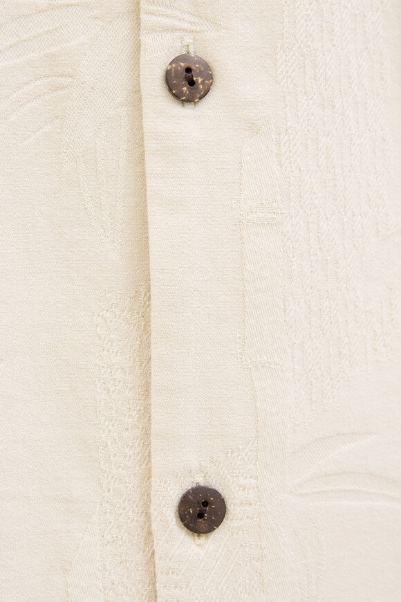 JPRBLULUKE chemise en tissu structuré - Almond Milk