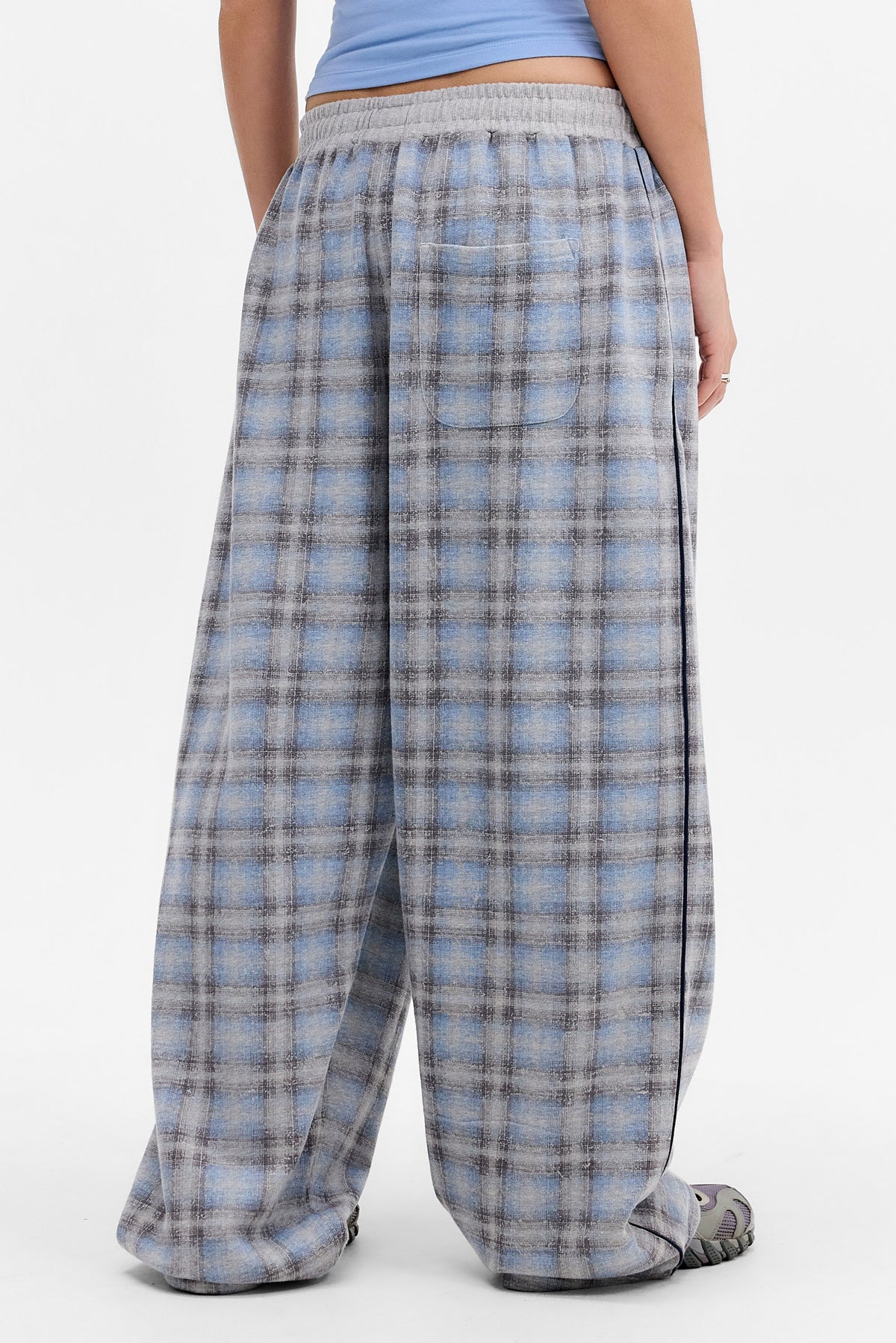 Pantaloni in felpa - Grey + Blue