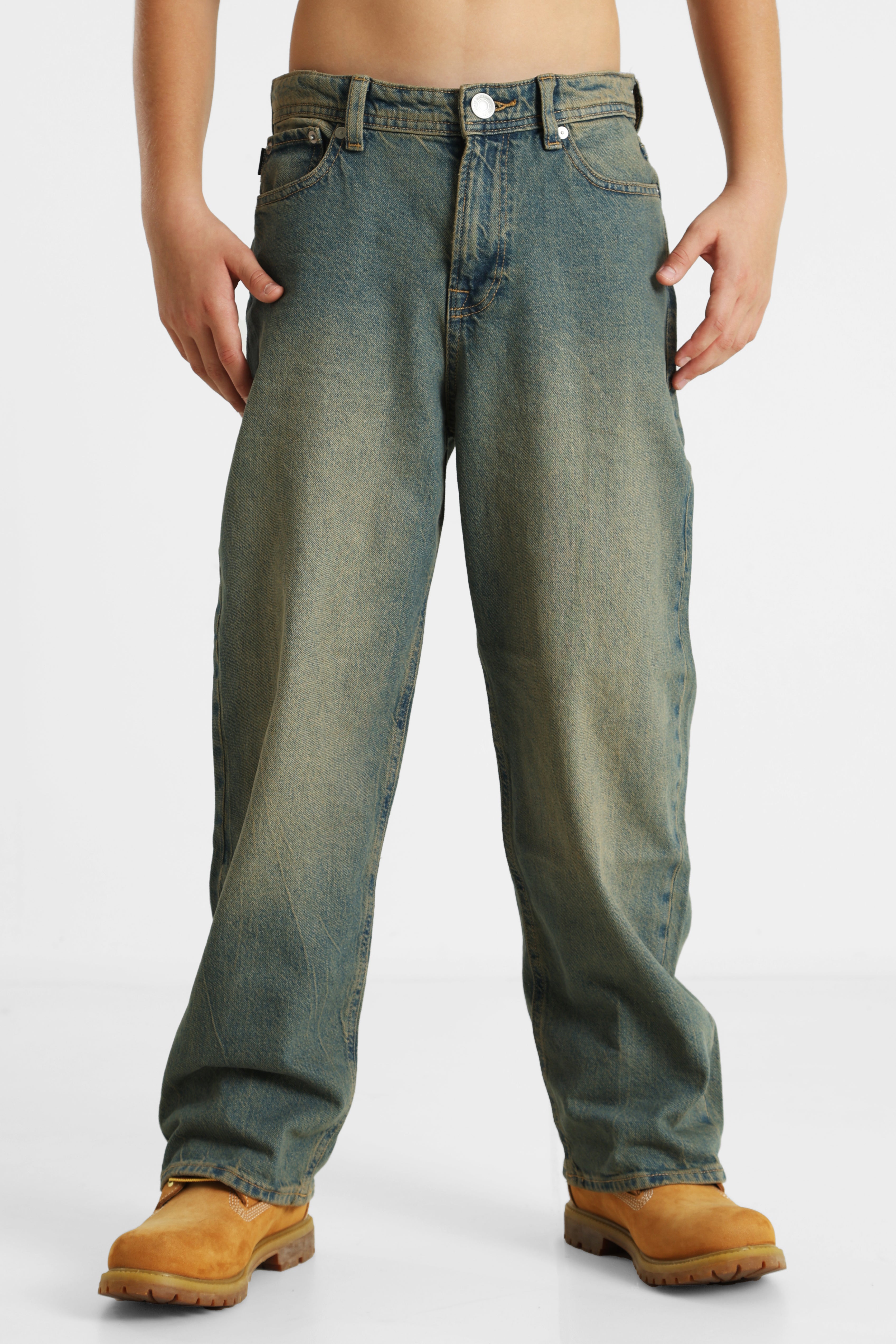 JJIALEX Baggy Fit Jeans - Blue Used