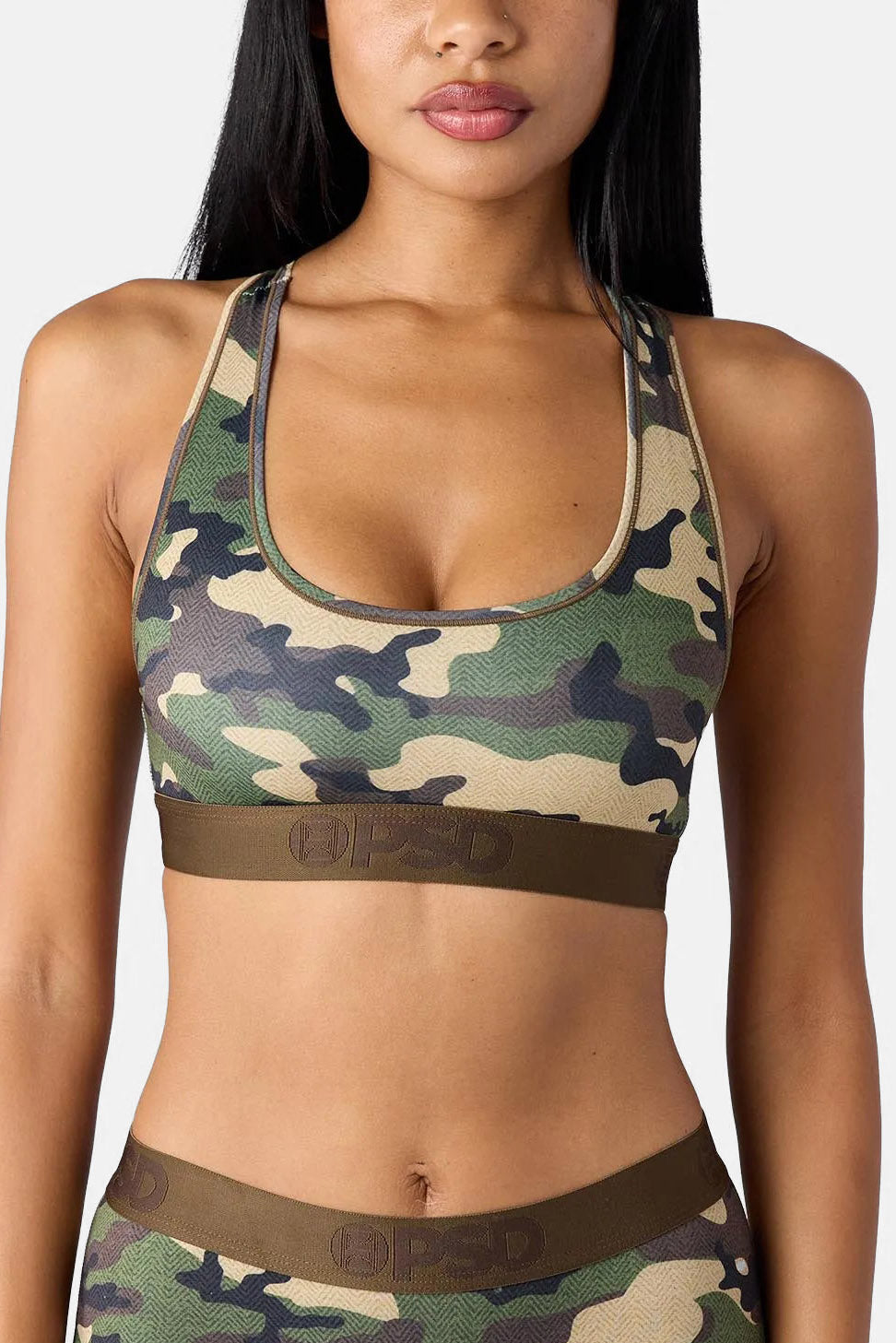 Convert Code Sport-Bralette - Camouflage