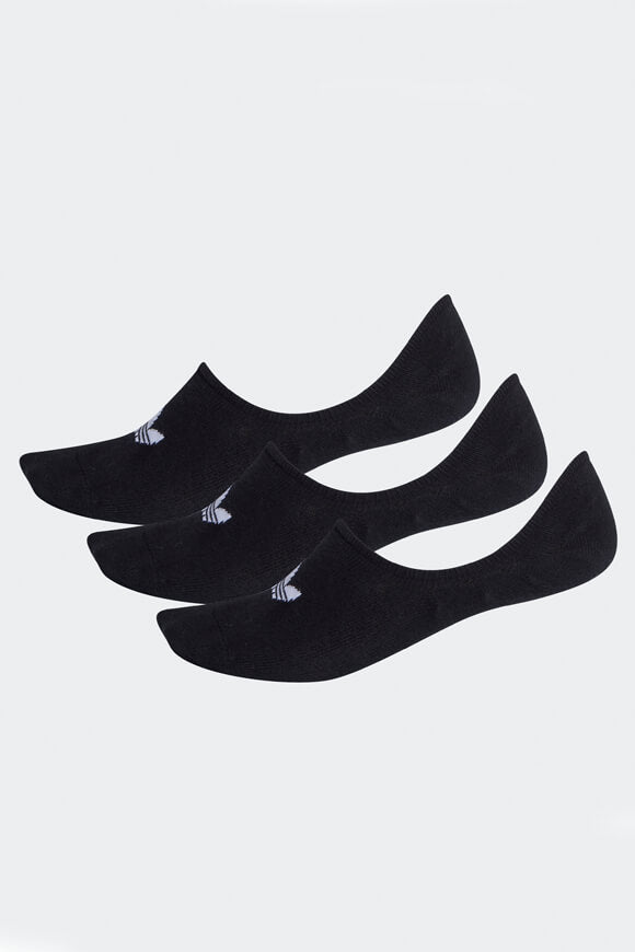 Dreierpack Füsslinge - Black