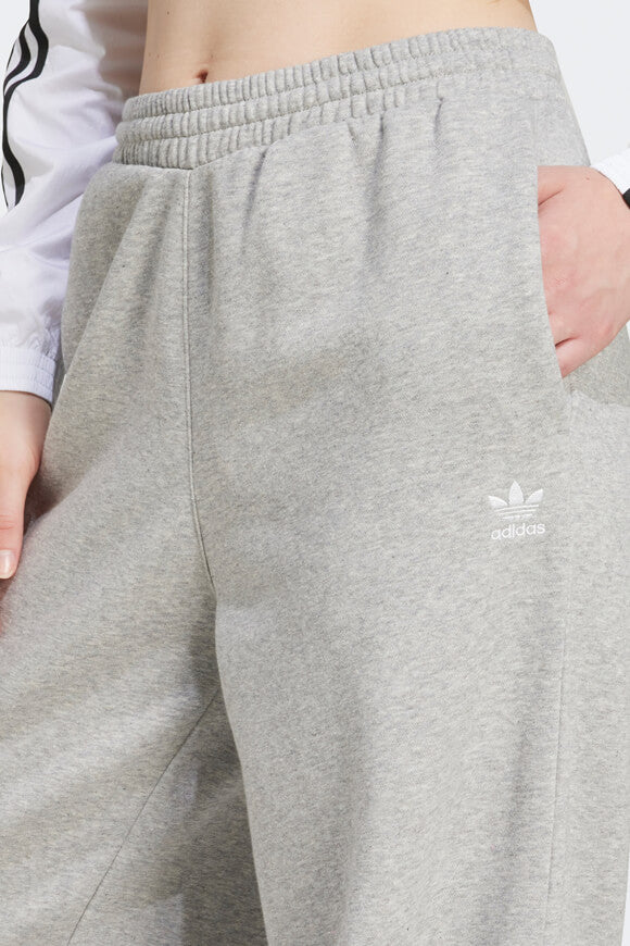 Pantalon wide leg en sweat - Medium Grey Heather