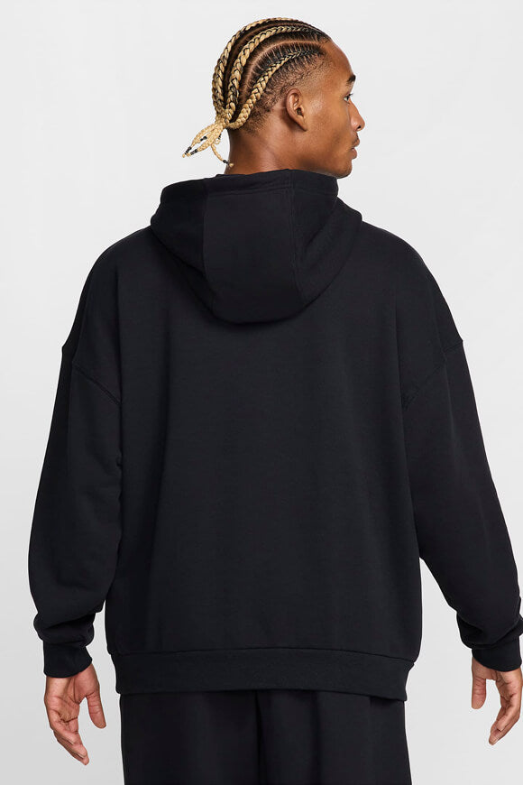 Club Fleece Oversize Hooded Sweatshirt - Black