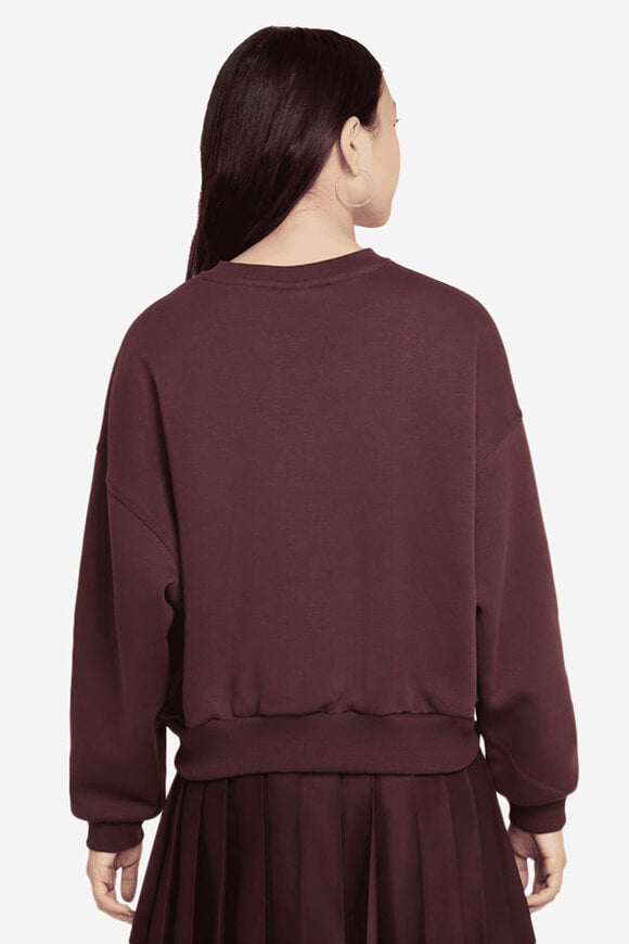 Sportswear Club Fleece loose sweatshirt - Burgundy Crush