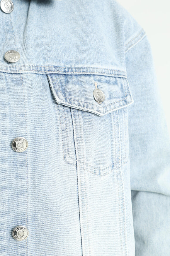 Giacca di jeans oversize - blu