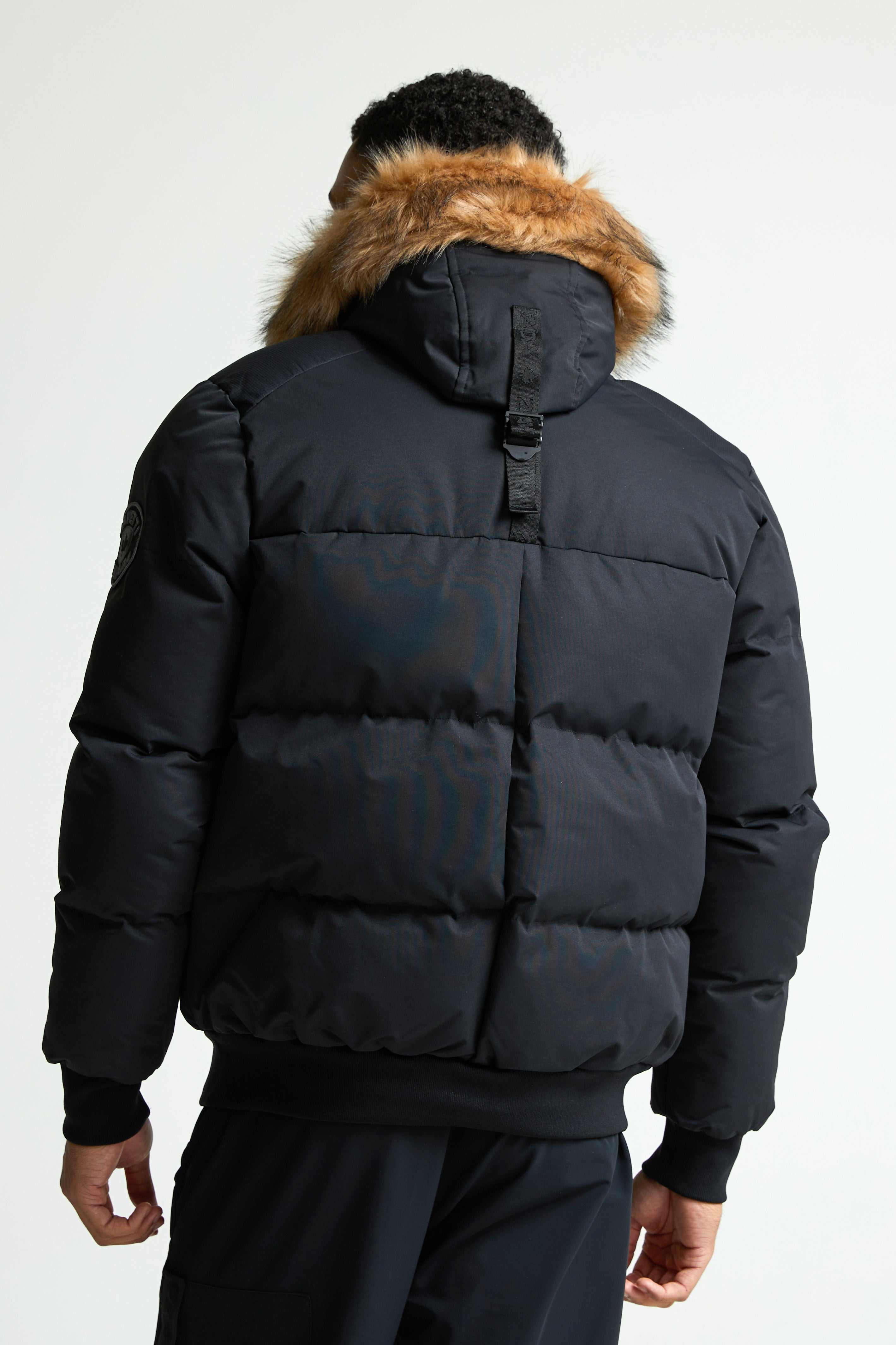 Aylmer veste bomber matelassée - Jet Black