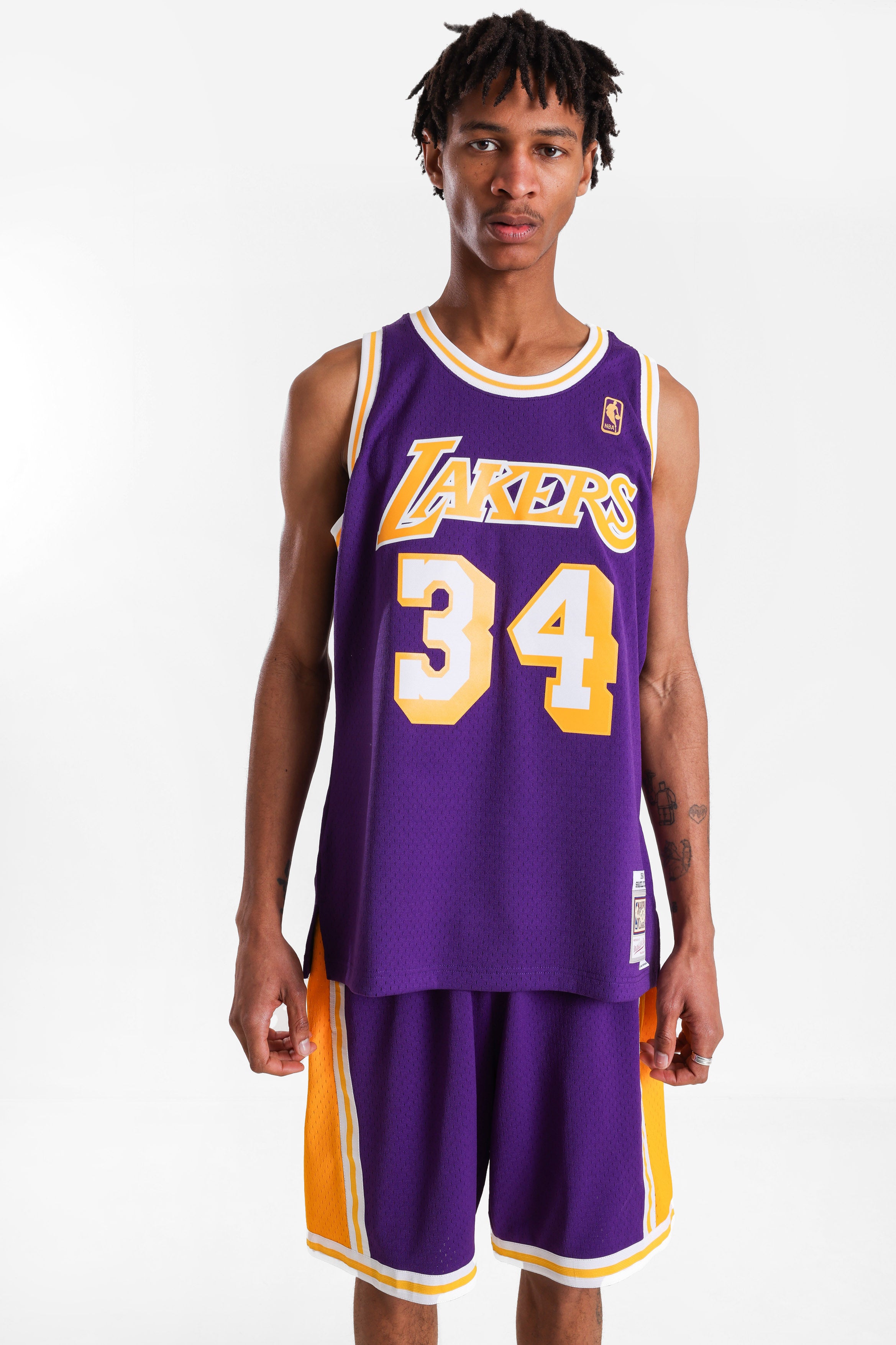 Débardeur en mesh - Purple + White