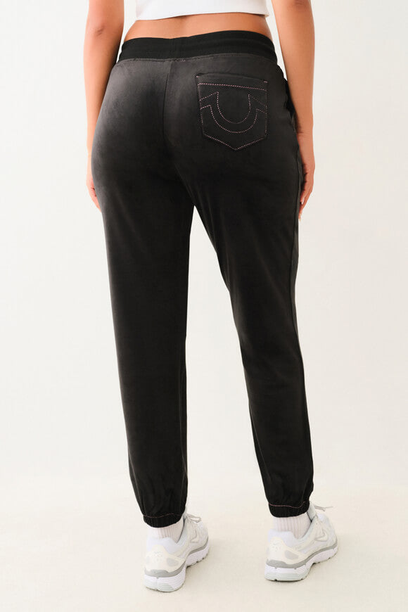 Velvet pants - Black