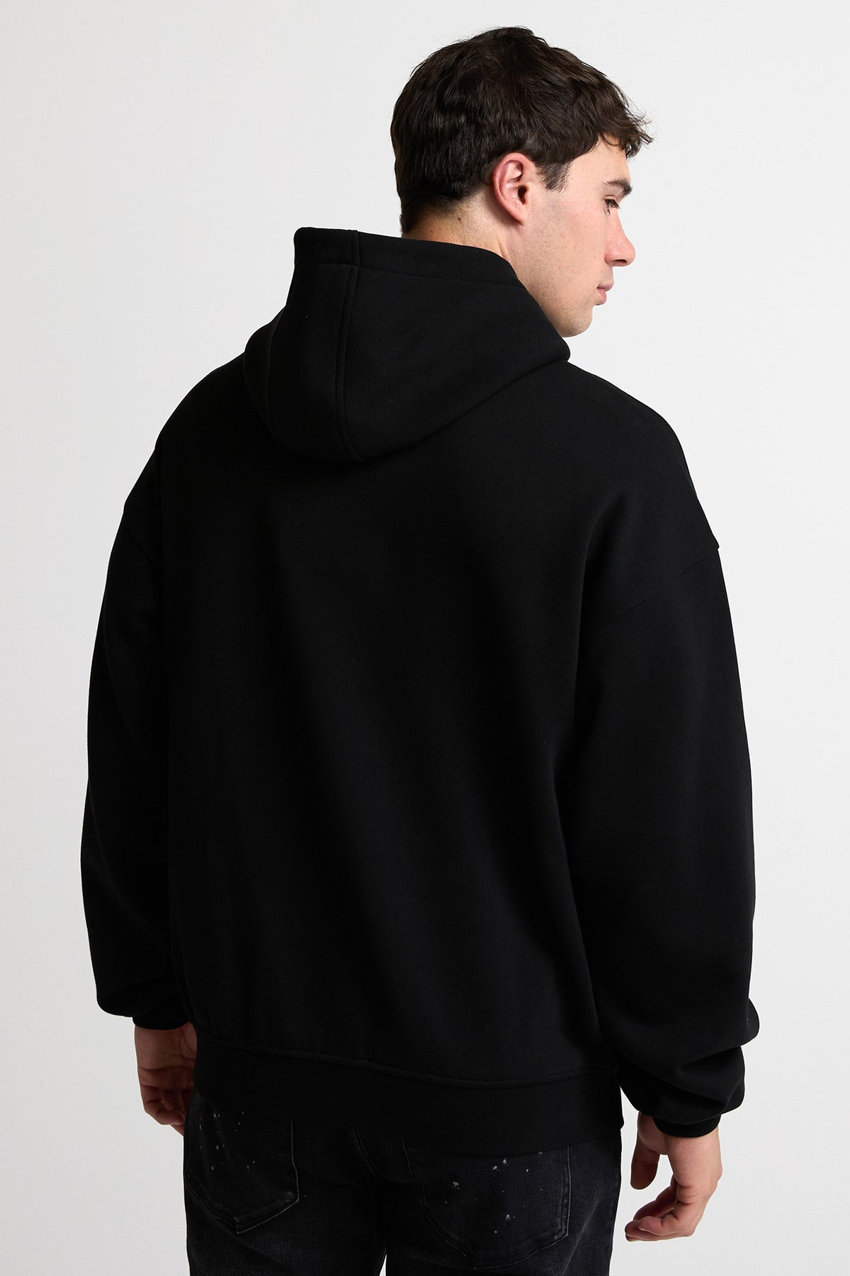 Verglas Compatto Kapuzensweatshirt - Black