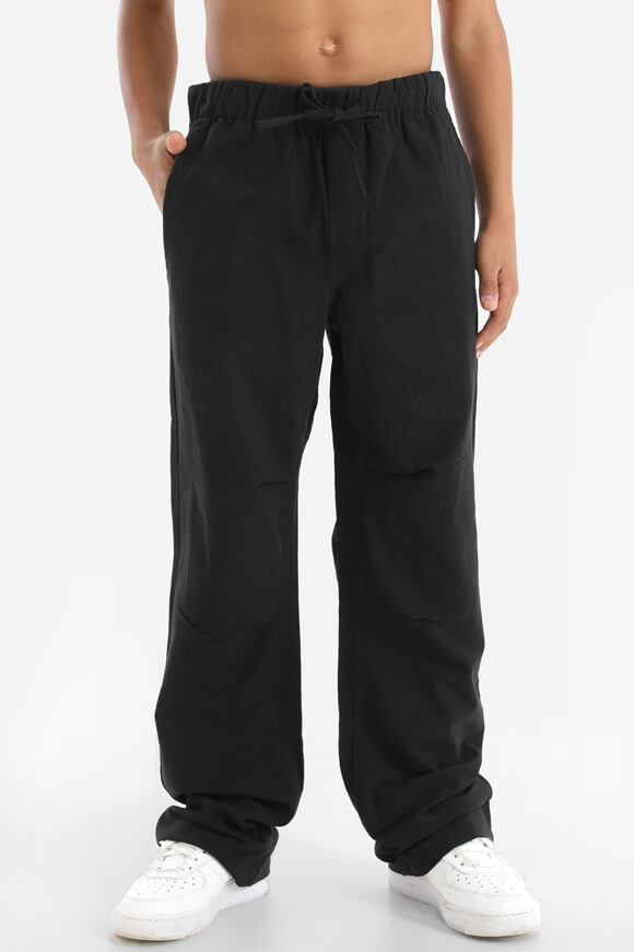 Leinenhose - Schwarz