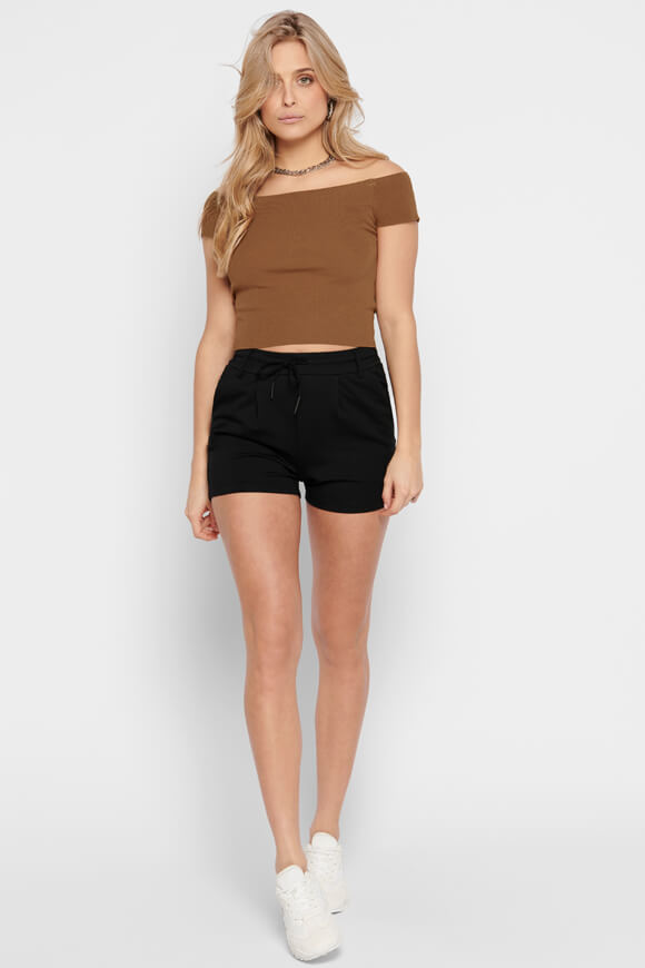 ONLPOPTRASH Stoffshorts - Black