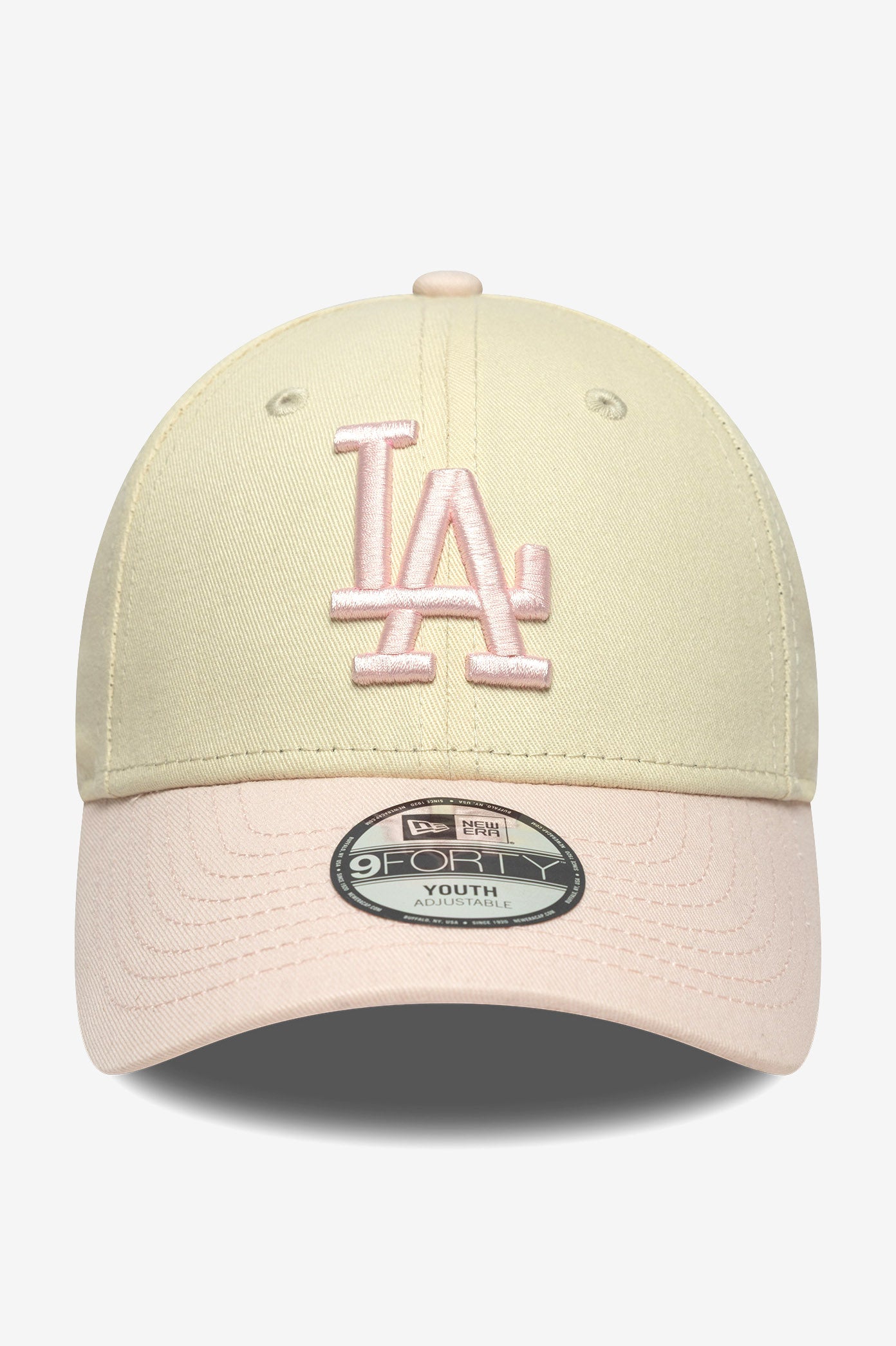 9Forty Cap / Strapback - Light Beige + Light Pink