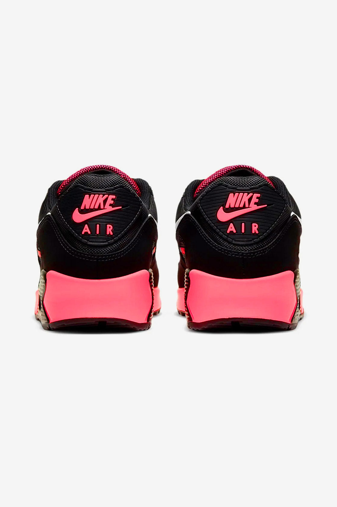 Air Max 90 Sneaker - Black + White + Racer Pink