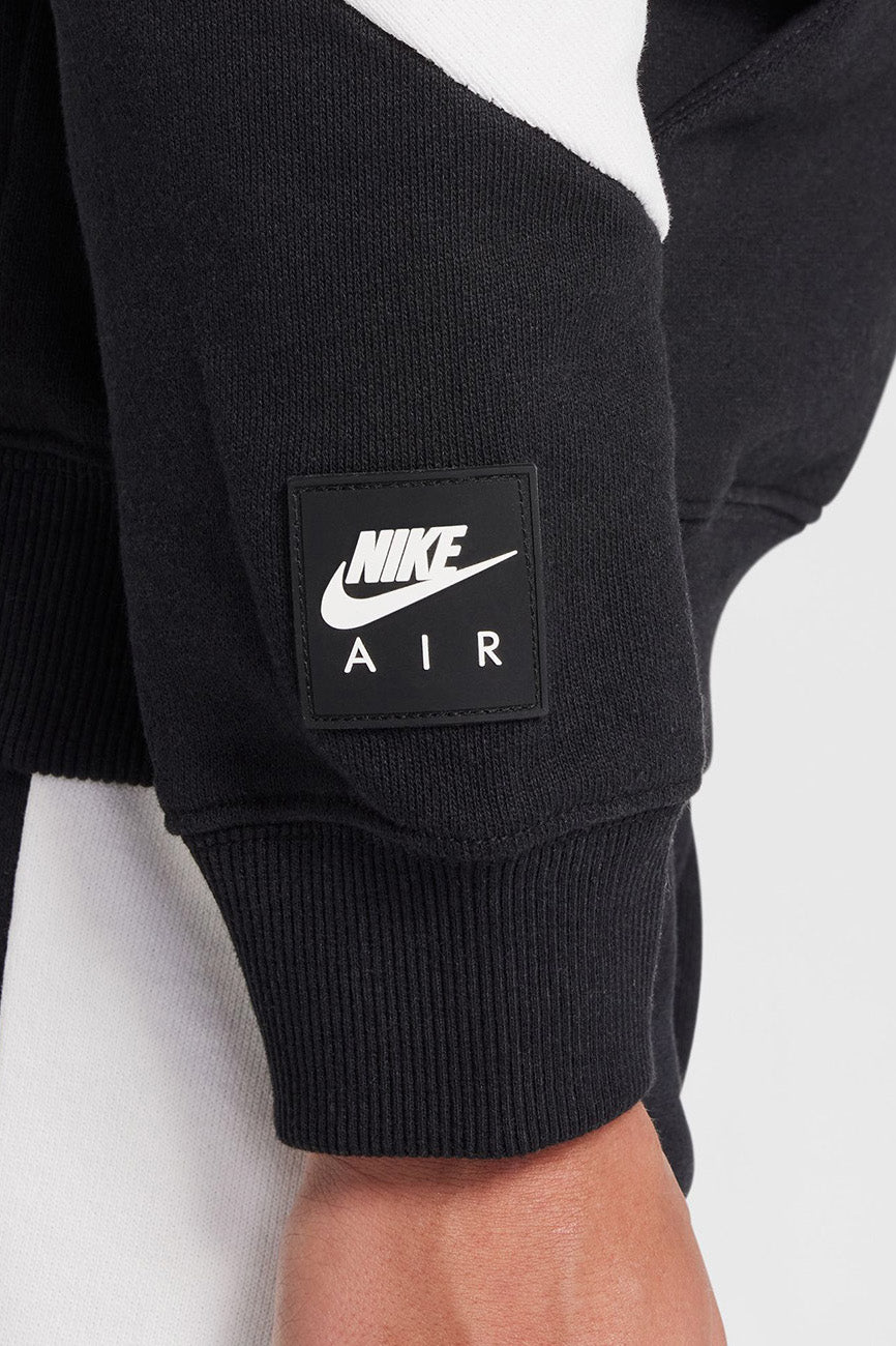 Air Kapuzensweatshirt - Black + White