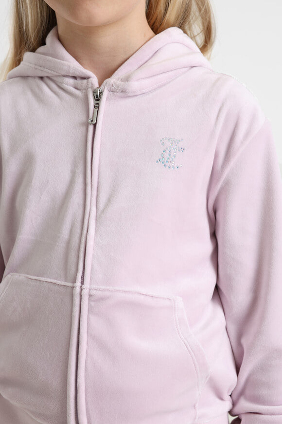 Samt Jacke - Lavender Fog