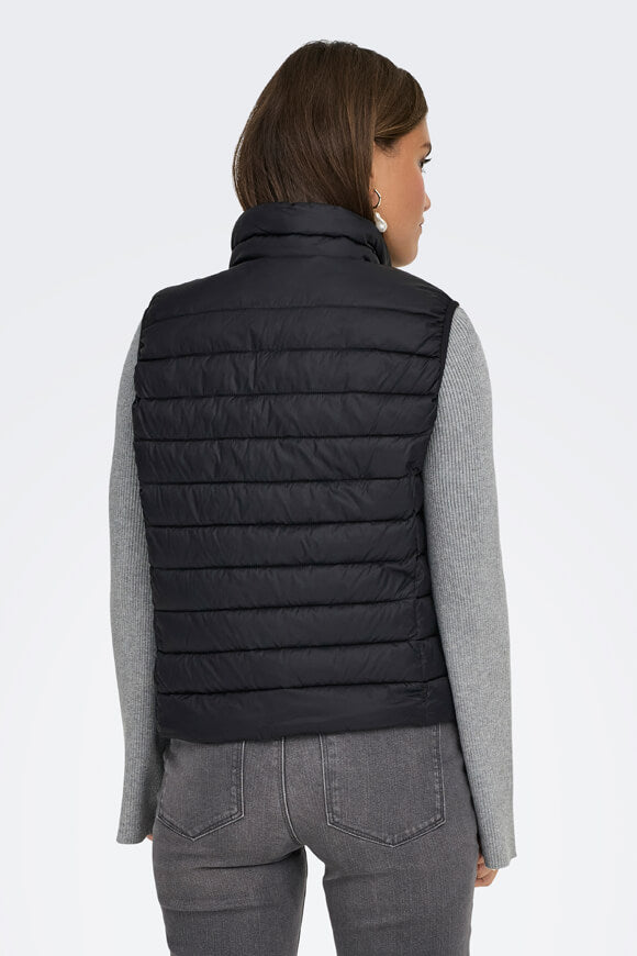 ONLTAHIA gilet matelassé - Black