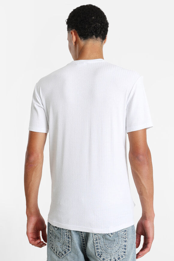 Strukturiertes T-Shirt - White