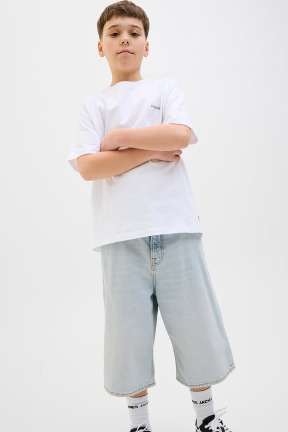 JJIRON Jeansshorts - Blue Denim