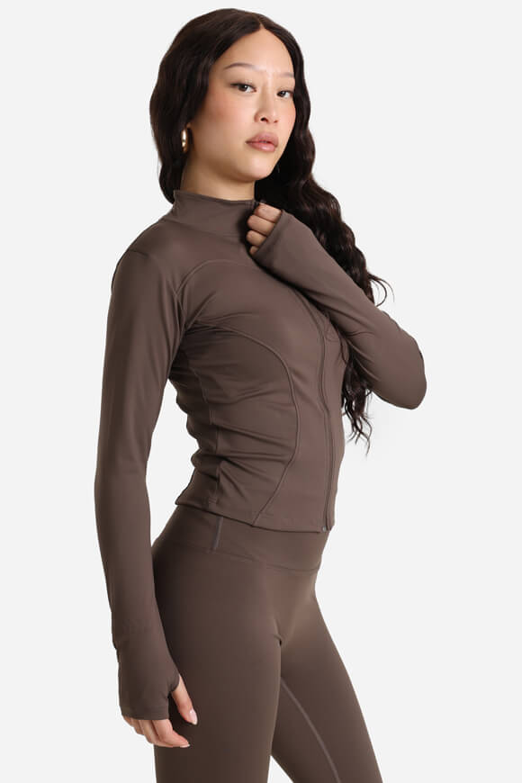 Trainingsjacke - Chocolate