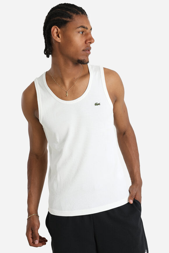 Geripptes Tanktop - Flour