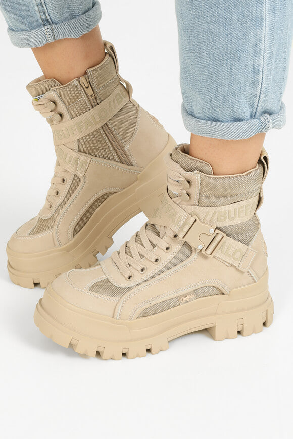 Aspha Com1 Plateau Winterstiefelette - Beige