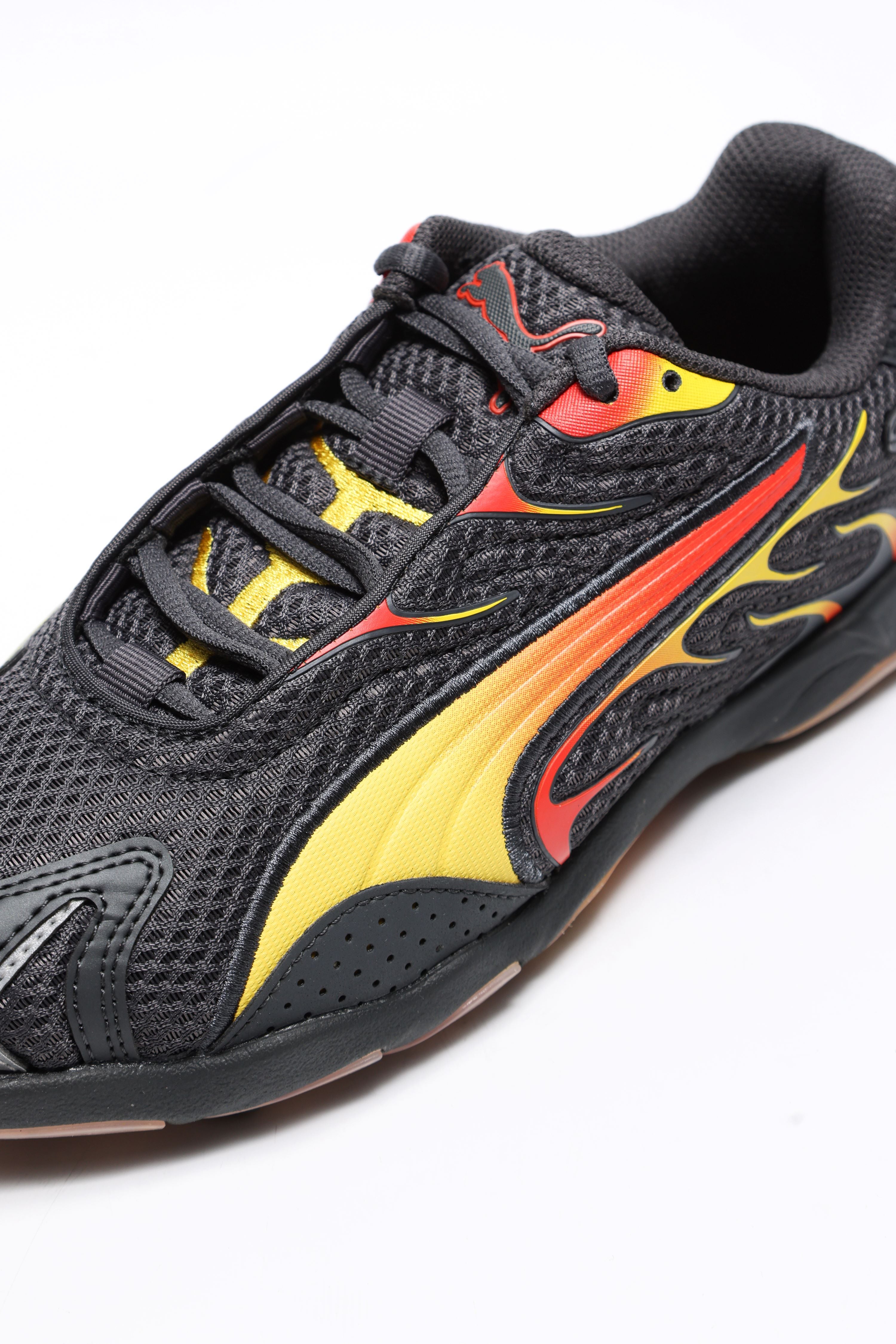 Inhale sneakers - Dusky Gray + Pelé Yellow