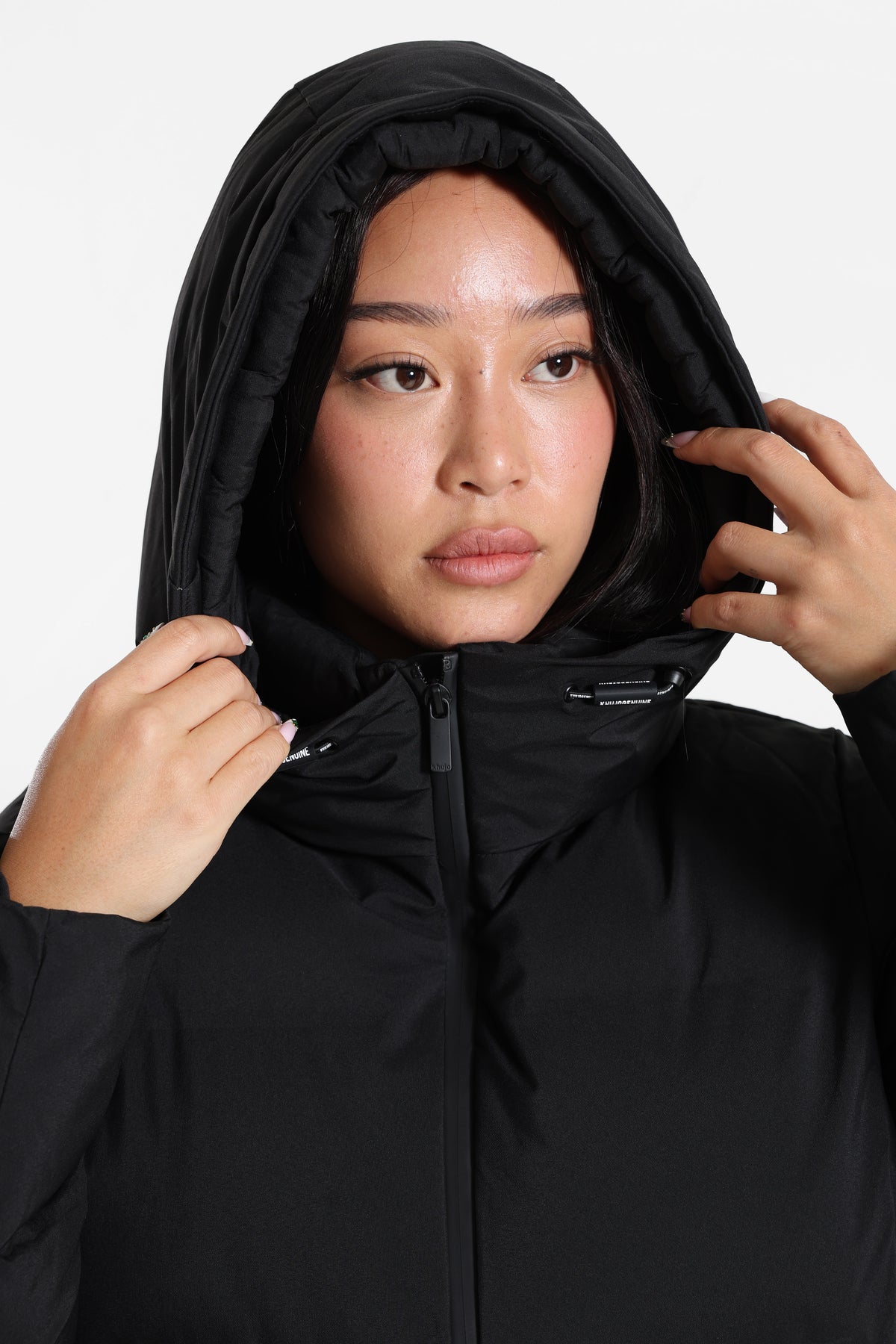 Tanare5 manteau matelassé - Black