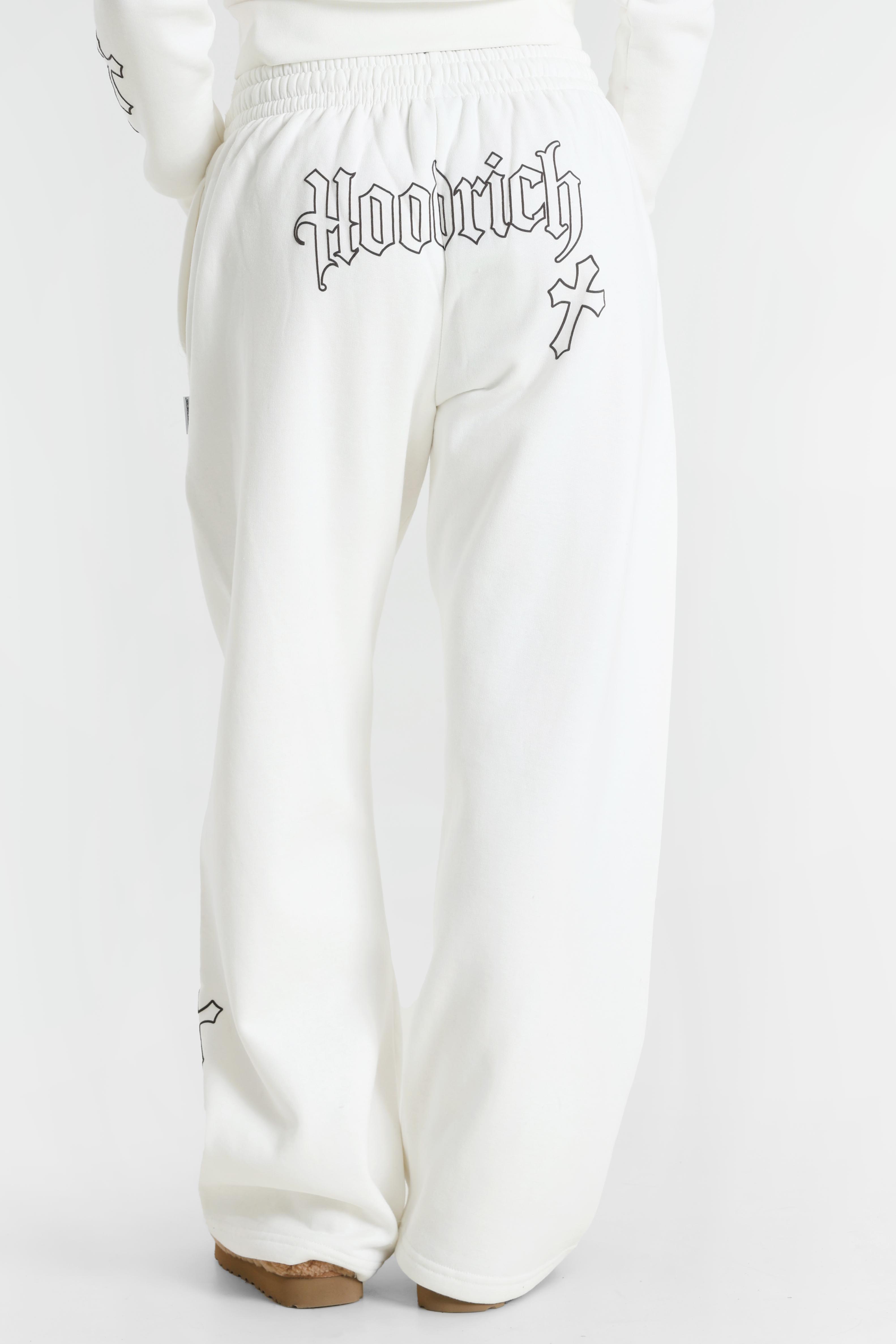 Cinder pantalon en sweat - Blanc de blanc