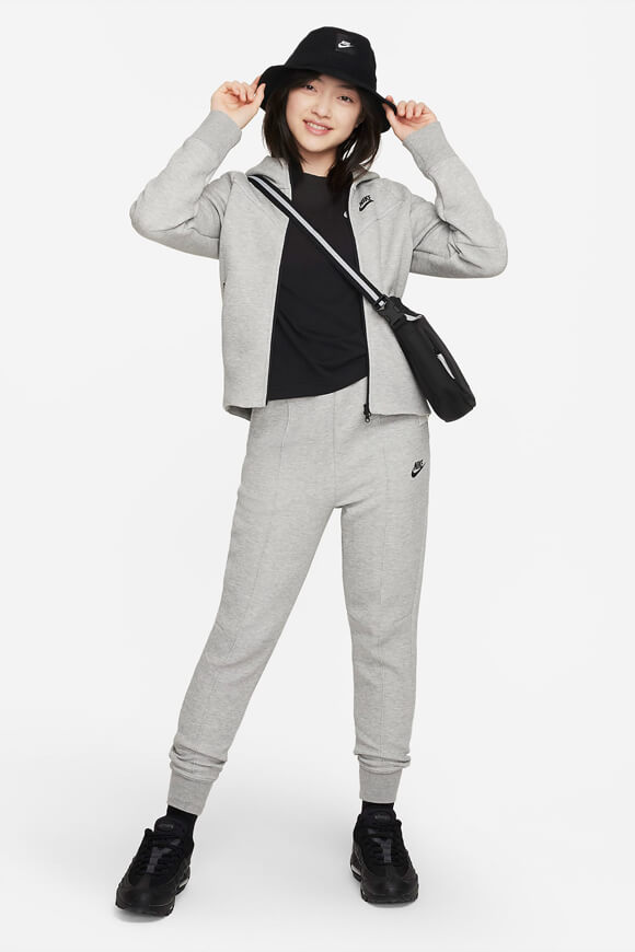 Kapuzensweatjacke - Grey Heather