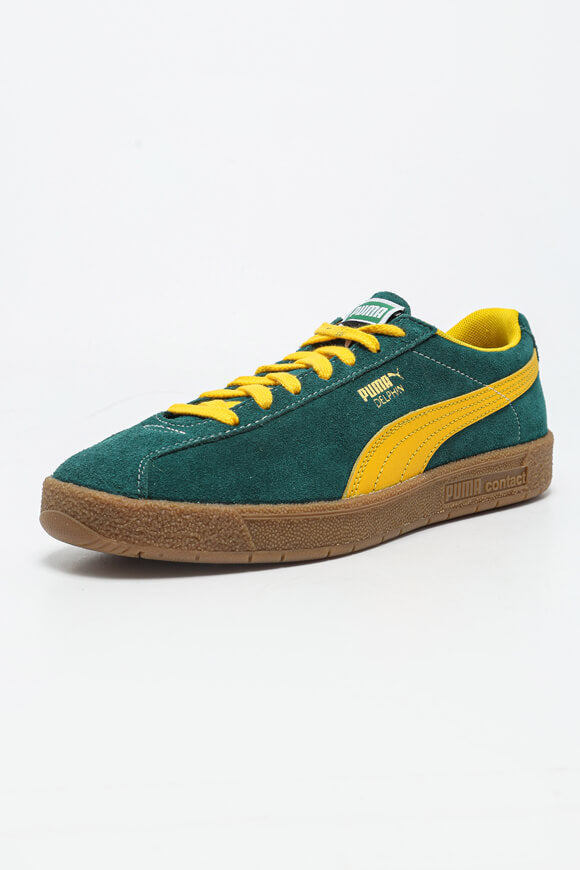 Delphin Sneaker - Malachite + Yellow Sizzle