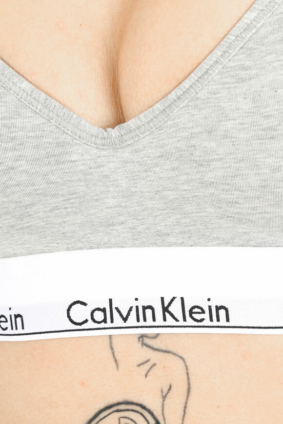 Bralette - Grau meliert