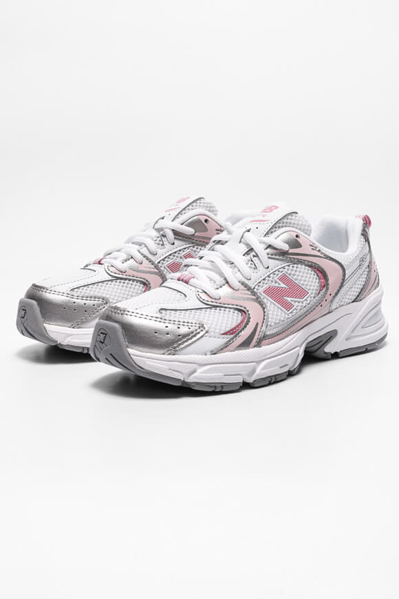 GR530 Baskets - Blanc + Rose pâle + Argenté