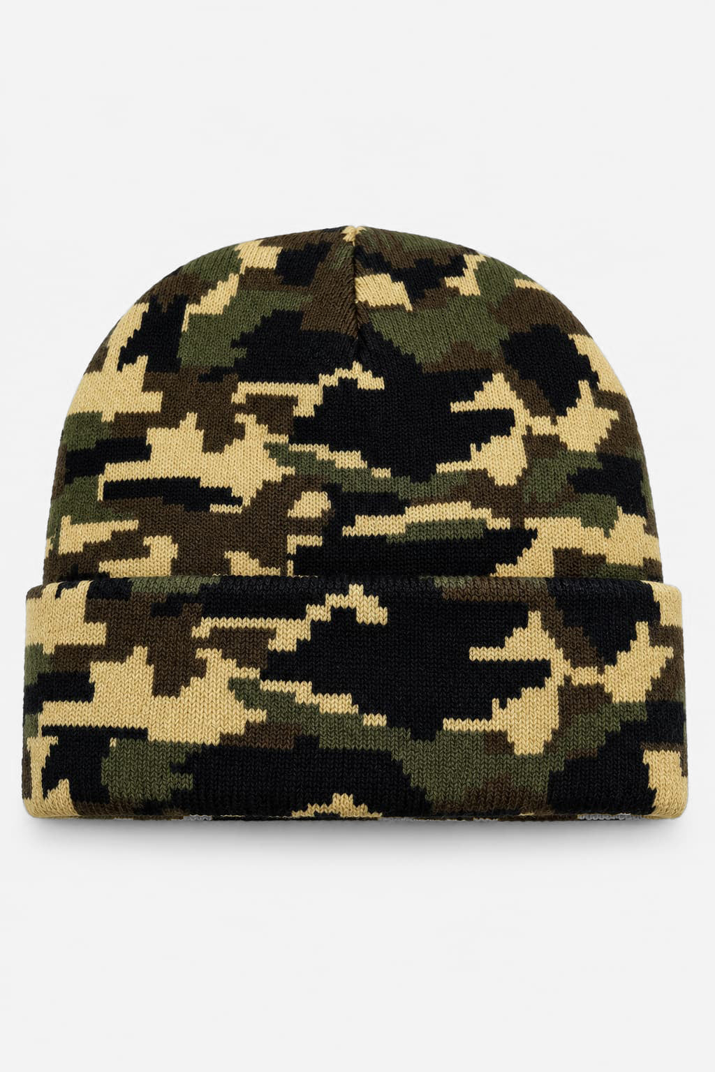 Beanie - Green Camouflage