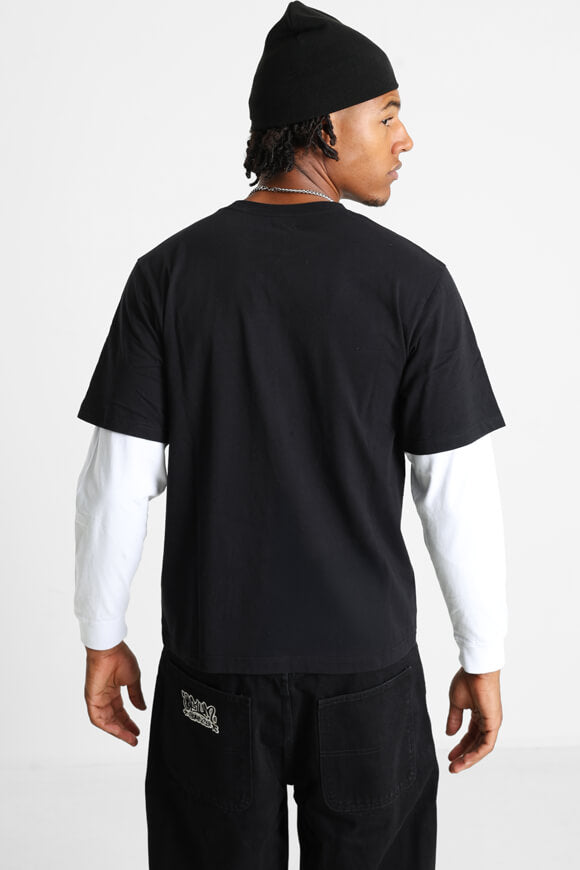 Langarmshirt - Black + White