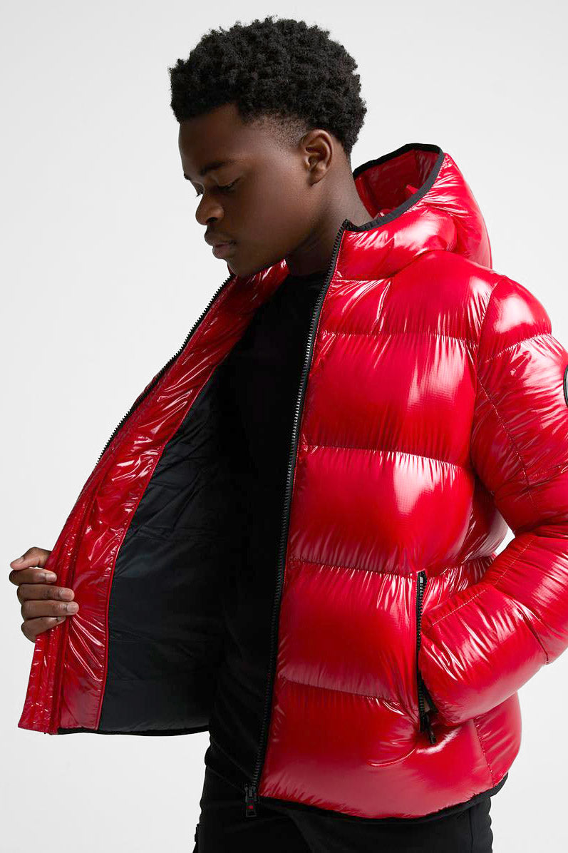 Palzino Pufferjacke in Glanz-Optik