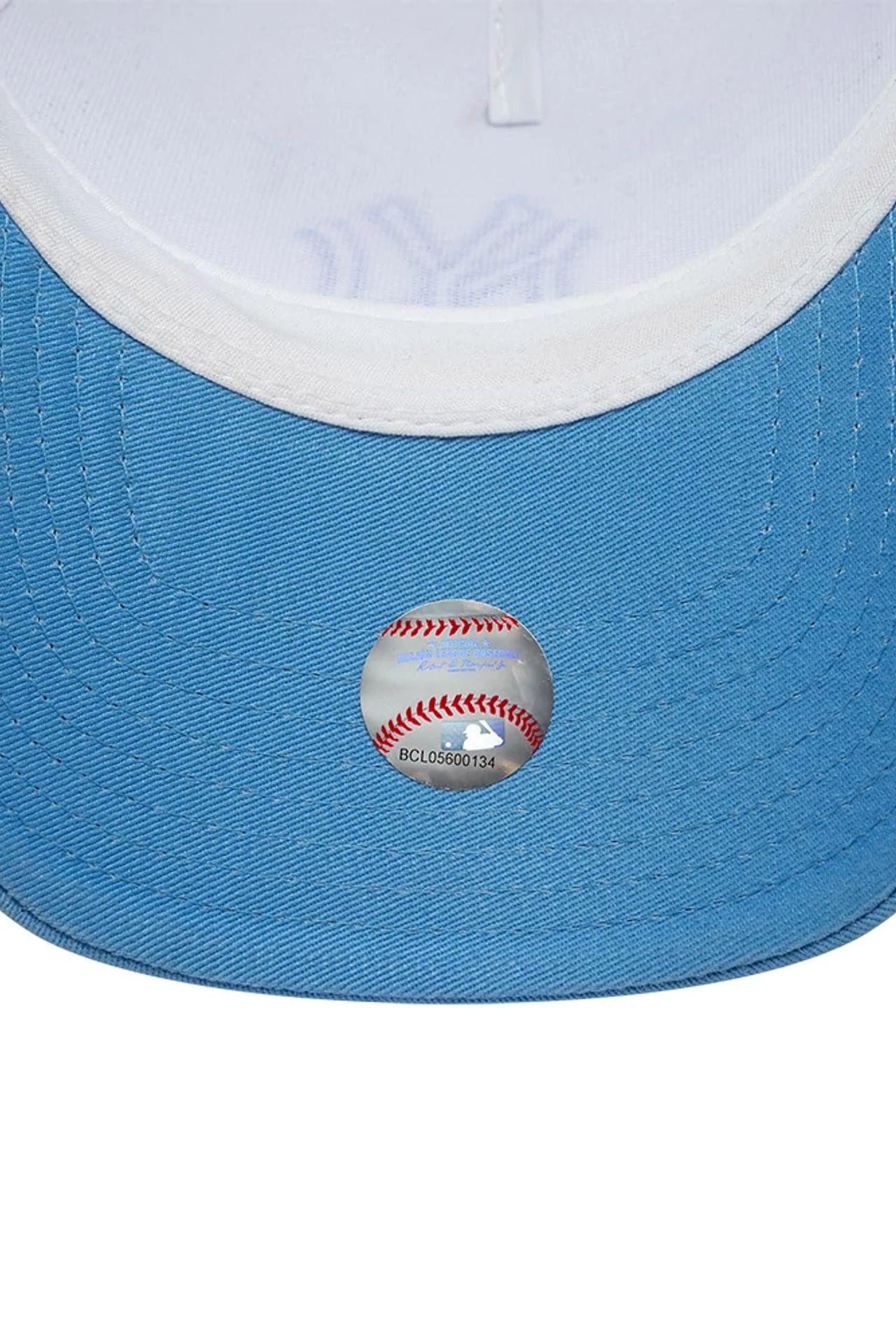 Cappellino trucker / snapback - Light Blue + White