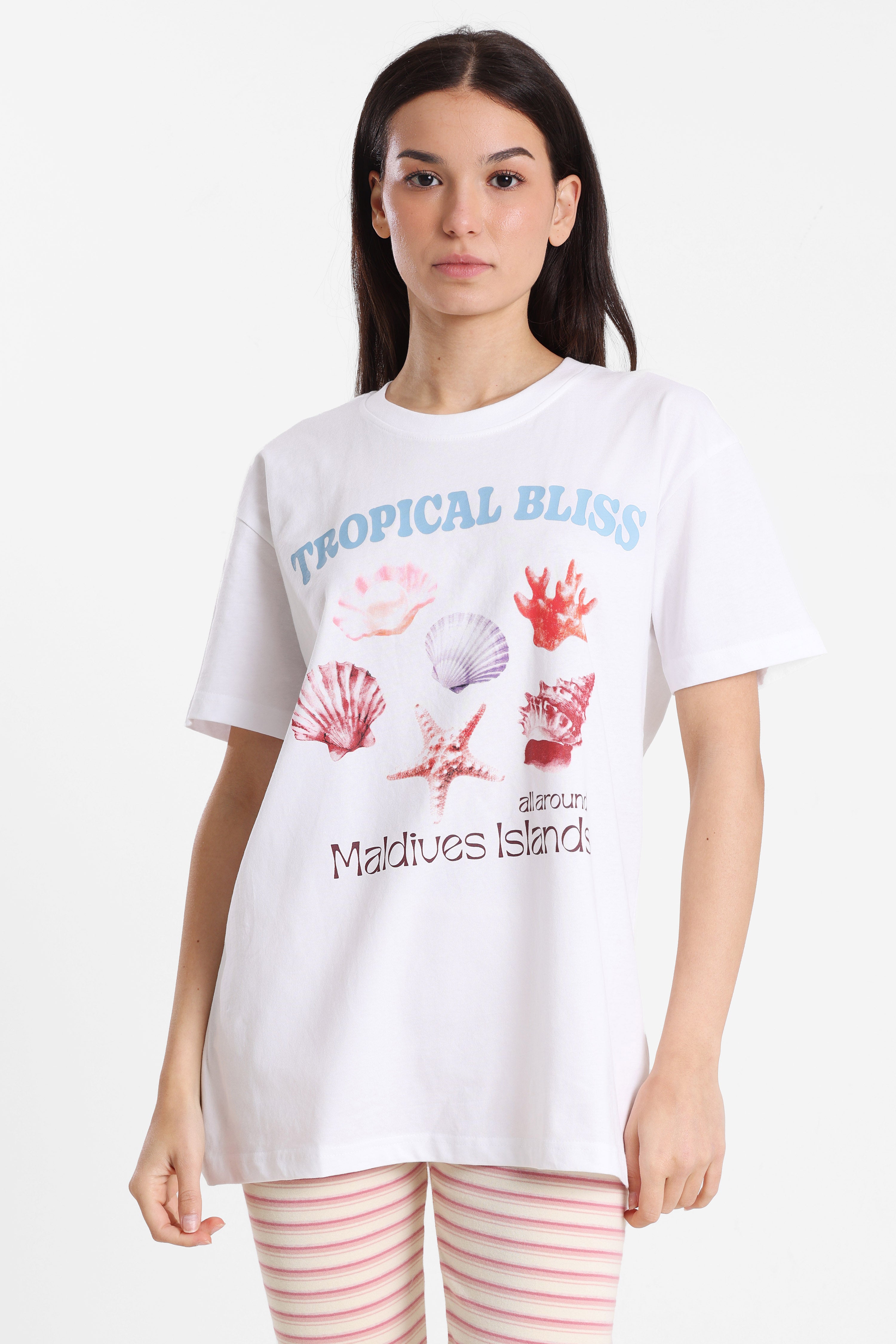 Long T-Shirt - Weiss