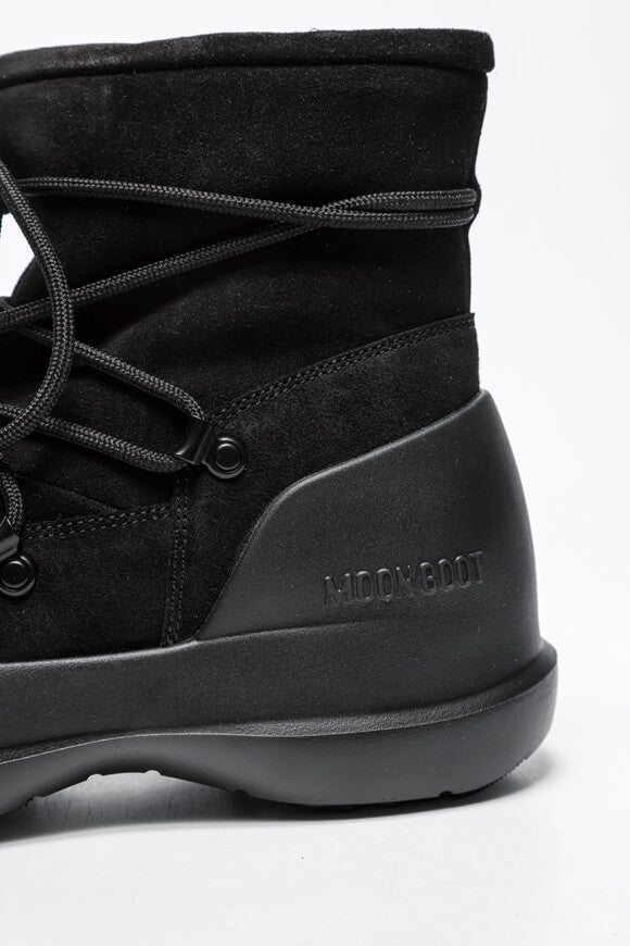 Luna Wildleder Schneestiefelette - Black