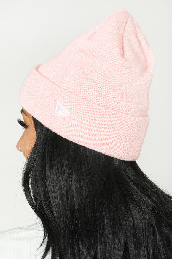 Berretto - Rosa + Bianco