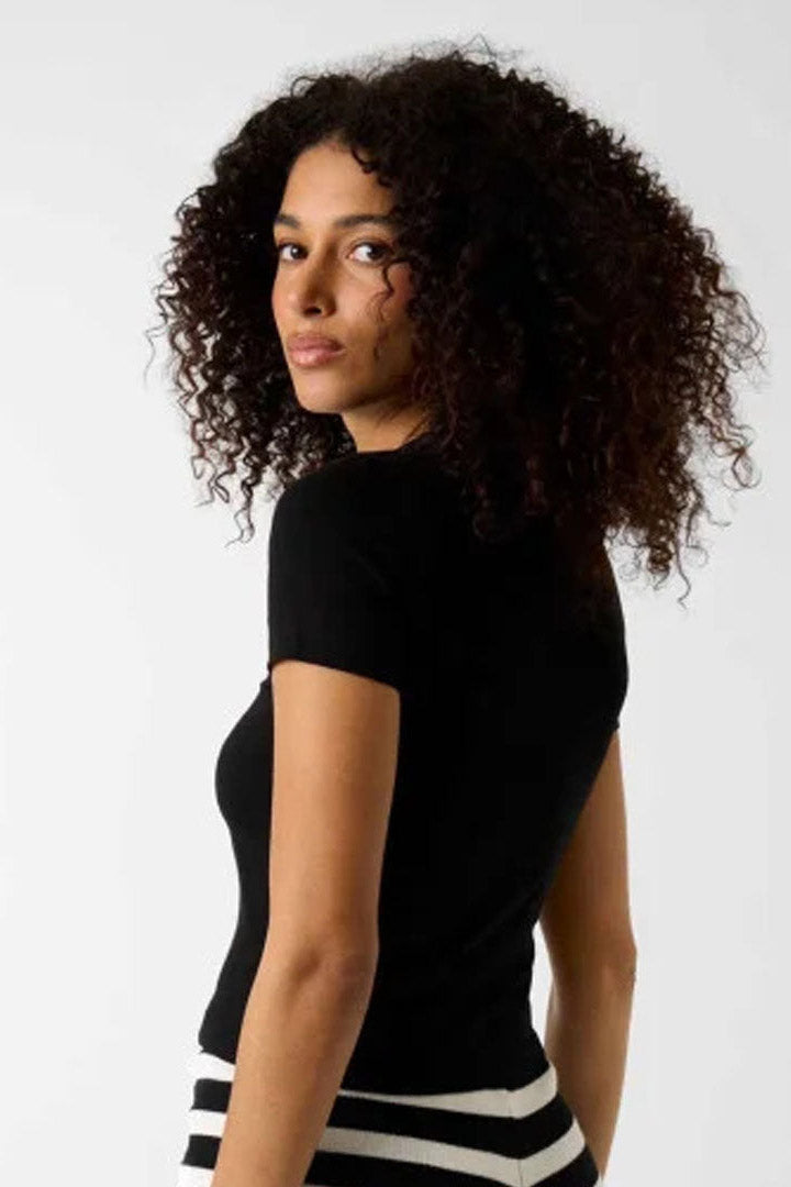 T-Shirt court - Black