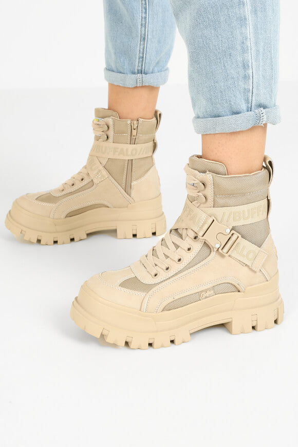 Aspha Com1 Plateau Winterstiefelette - Beige