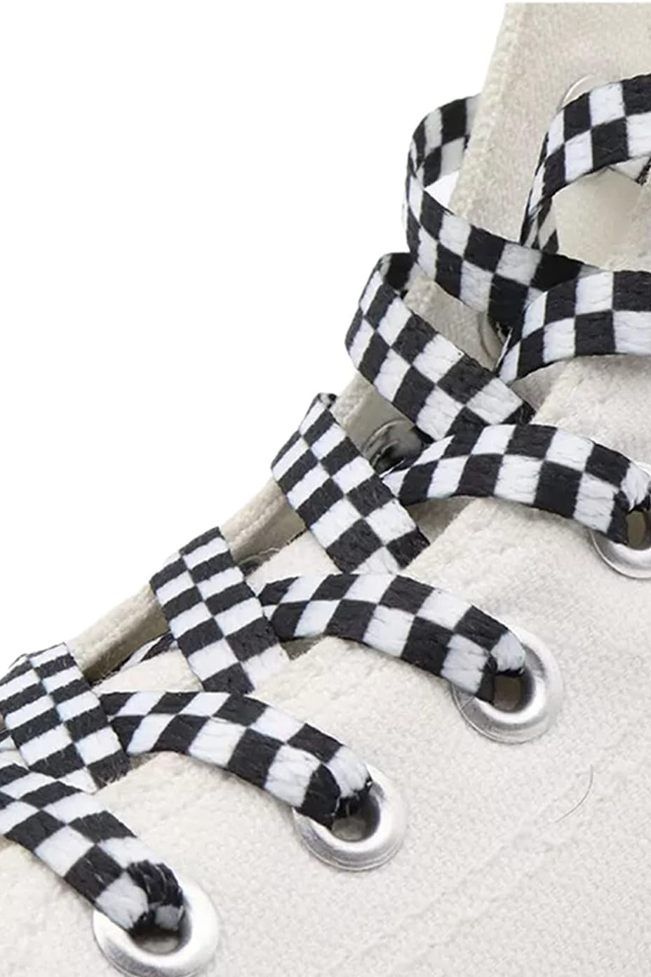 Lacci piatti 150 cm - Nero + Bianco