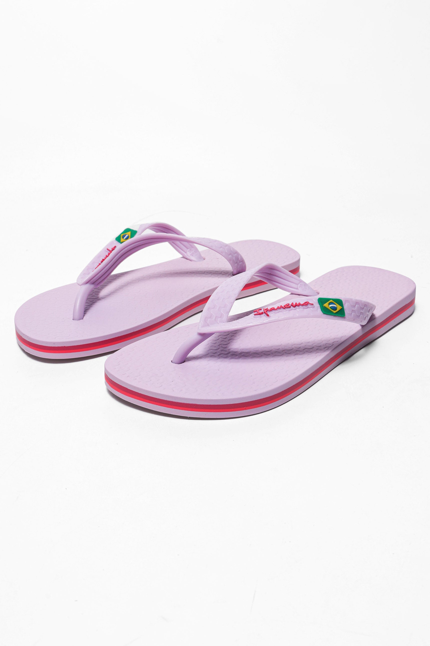 Flip Flops - Lilac + Pink