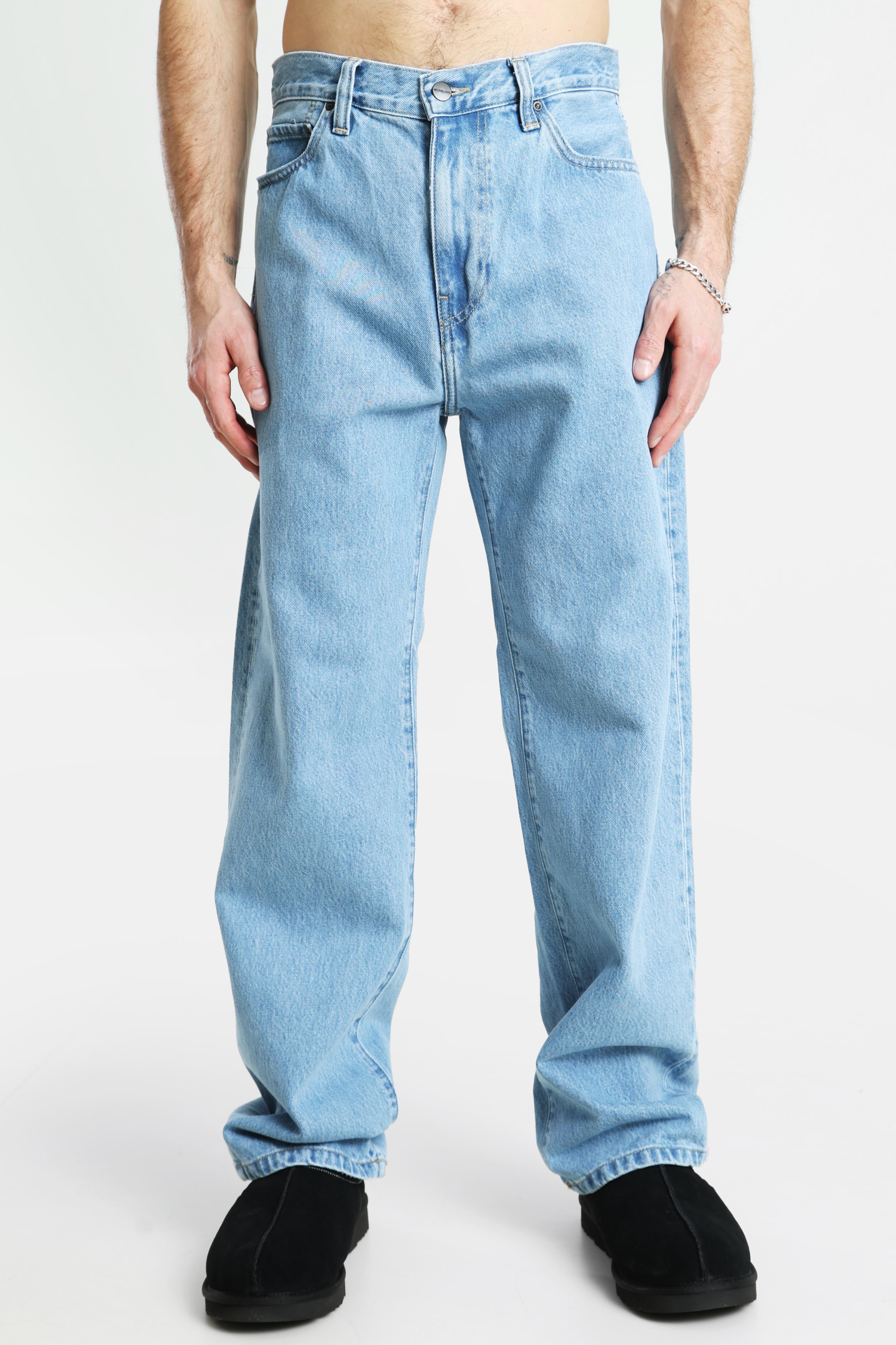 Aaron jean straight fit - Blue Stone Bleached