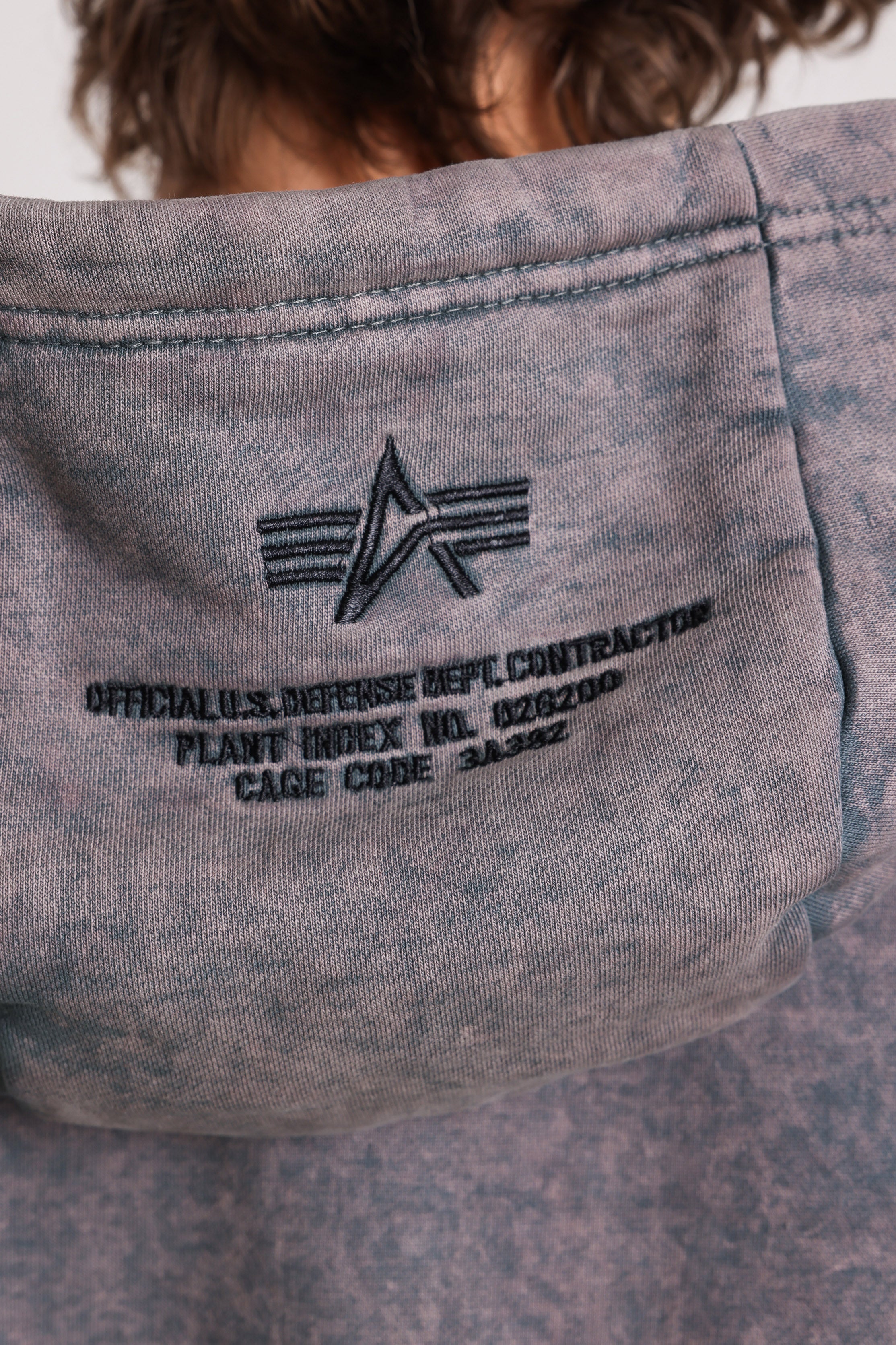 Kapuzensweatshirt - Vintage Grey