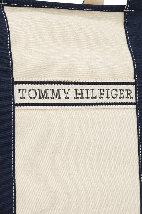 Borsa da spiaggia in tela estiva - Blu spaziale