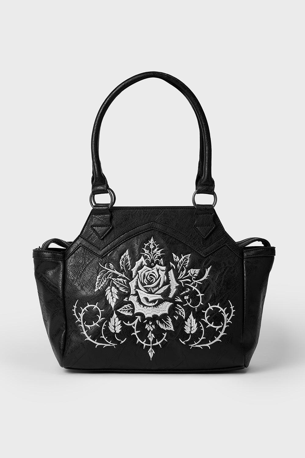 Petal&Pine Handtasche - Black + Ivory