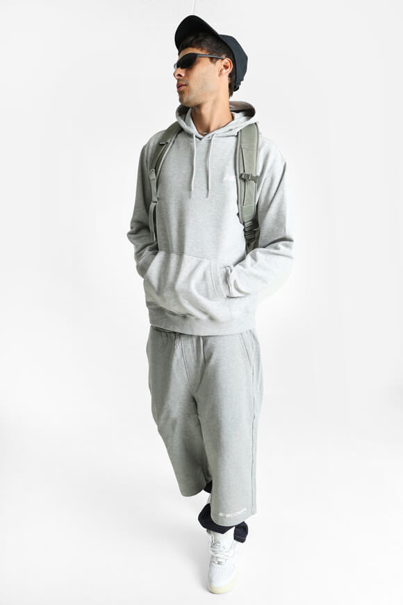 Oversized hooded sweatshirt - Athletic Grey