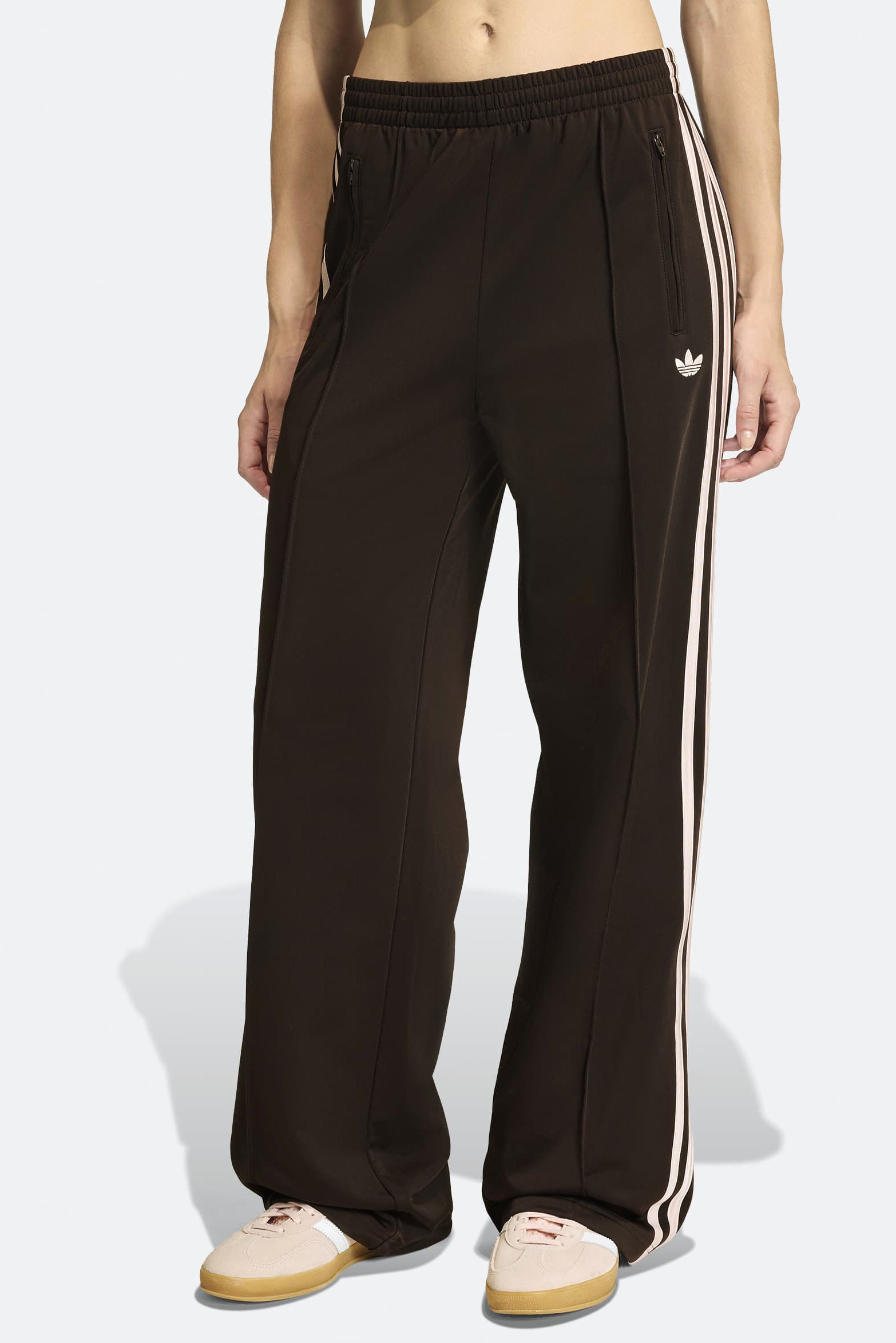 Pantaloni della tuta Adicolor Classic Firebird - Aurora Coffee + Sandy Pink